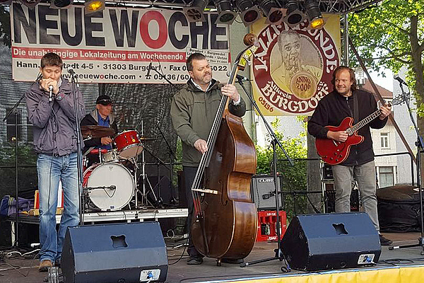 4some Blues auf der Bühne